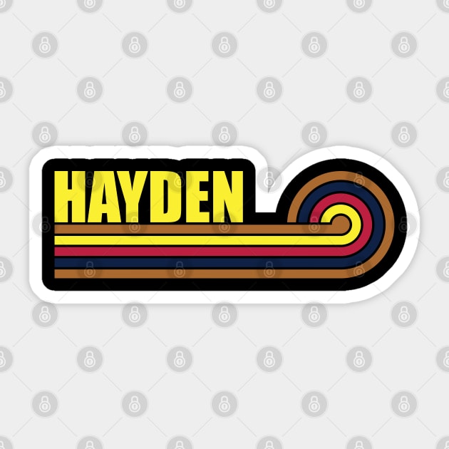 Hayden Arizona horizontal sunset 2 Sticker by DPattonPD